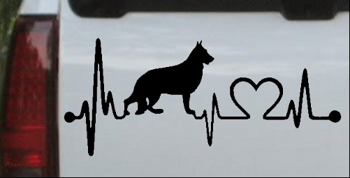 German Shepherd Heartbeat Monitor 