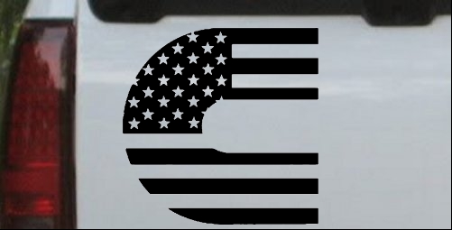Cummins Diesel American Flag 