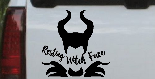 Funny Resting Witch Face Maleficent