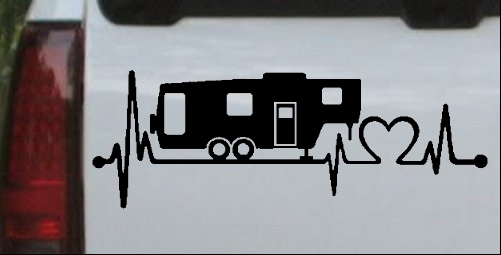 5th Fifth Wheel Camper Travel Trailer Heartbeat Lifeline