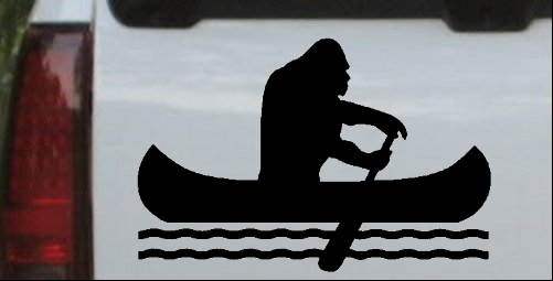 Bigfoot Sasquatch Canoe 