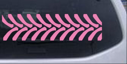 INDIGOS UG - Car Sticker - Decal - Wherhood of NOD - 100x90mm Pink - Tuning  - Rear Window - Bicycle - Motorcycle - Truck