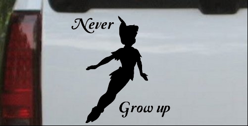 Peter Pan Never Grow Up 