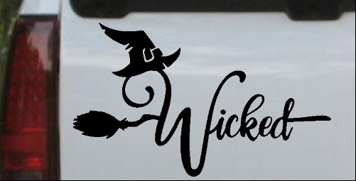 Wicked Witch Hat and Broom