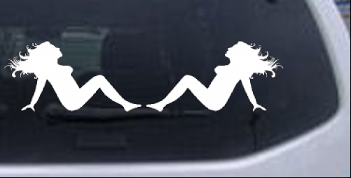Sexy Thick Thicc Mud Flap Women Girls Sexy car-window-decals-stickers