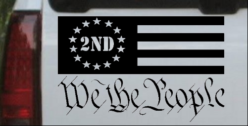 American Flag 2nd Amendment We The People