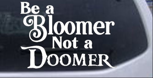 doomer girl - Doomer - Sticker