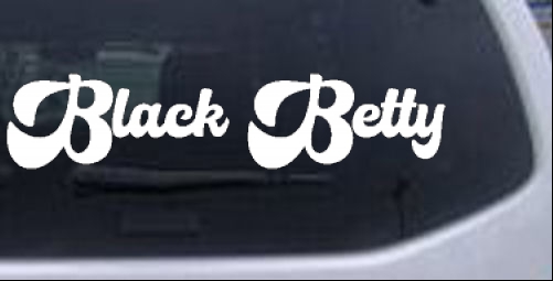 Black Betty Moto Sports car-window-decals-stickers