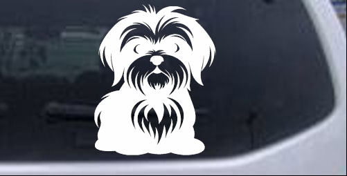 Shih Tzu Dog Animals car-window-decals-stickers