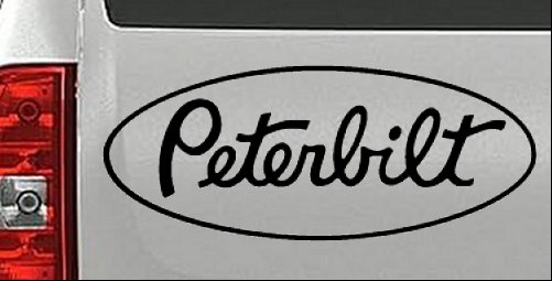 Peterbilt Car or Truck Window Decal Sticker