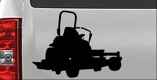 Zero Turn Lawn Mower Car or Truck Window Decal Sticker