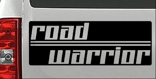 Road Warrior Car or Truck Vinyl Window Decal Sticker