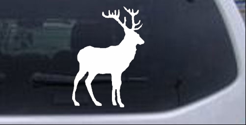 Deer Shadow (whole body) Hunting And Fishing car-window-decals-stickers