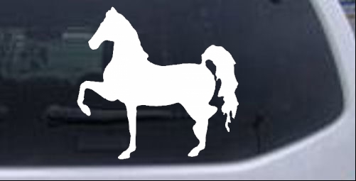 Horse (full body) prancing Animals car-window-decals-stickers