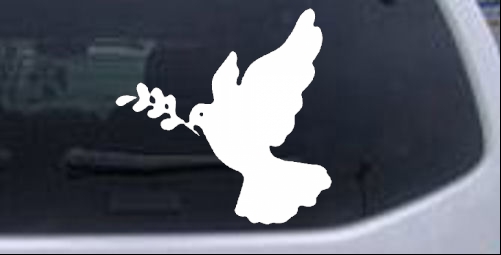 Dove Christian car-window-decals-stickers