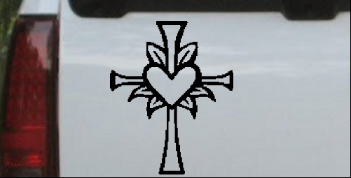 Cross with Heart in middle