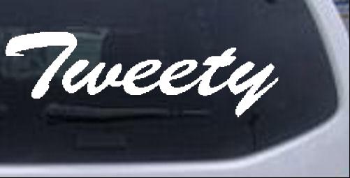 Tweety Special Orders car-window-decals-stickers