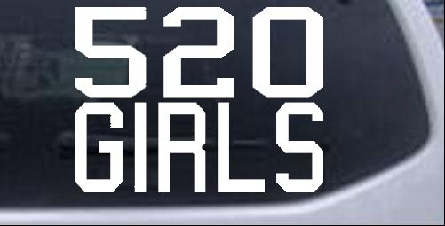 520 Girls Special Orders car-window-decals-stickers