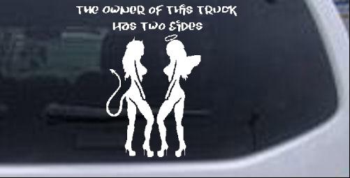 The Owner of This Truck Special Orders car-window-decals-stickers
