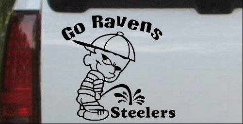 Go Ravens Pee On Steelers