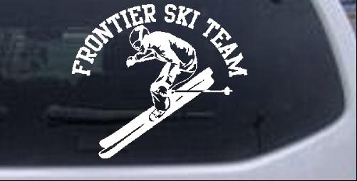 Frontier Ski Team Special Orders car-window-decals-stickers
