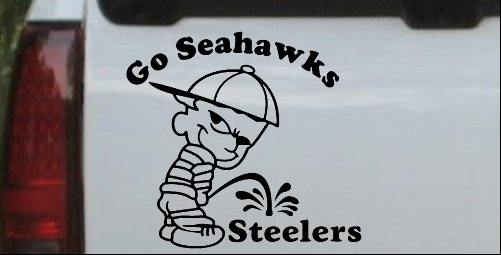 Go Seahawks Pee On Steelers
