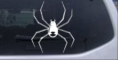 Black Widow Spider Other car-window-decals-stickers