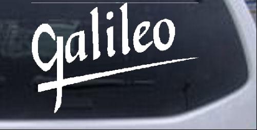 Galileo Special Orders car-window-decals-stickers