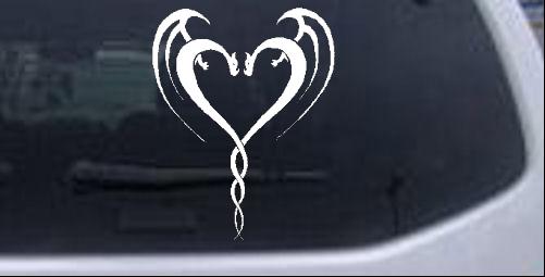 Tribal Dragon Heart Special Orders car-window-decals-stickers
