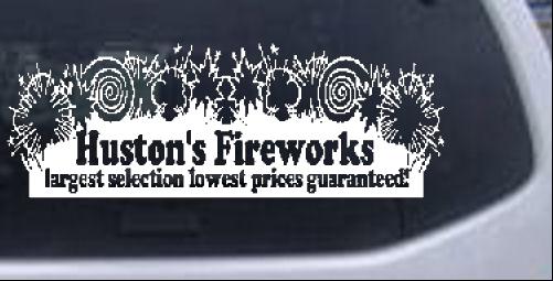 Houstons Fireworks Special Orders car-window-decals-stickers