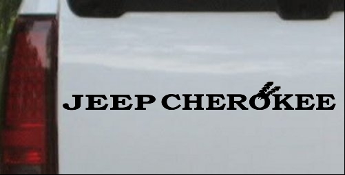 Jeep Cherokee With Feathers Windshield 
