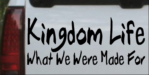 Kingdom Life What We Were Made For