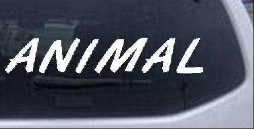 Animal Special Orders car-window-decals-stickers