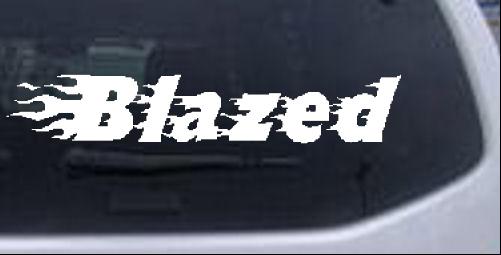 Blazed Special Orders car-window-decals-stickers