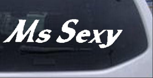 Ms Sexy Peppers Special Orders car-window-decals-stickers