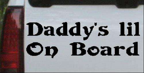 Daddys Lil On Board