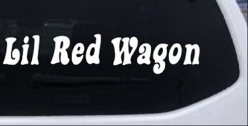 Lil Red Wagon Special Orders car-window-decals-stickers