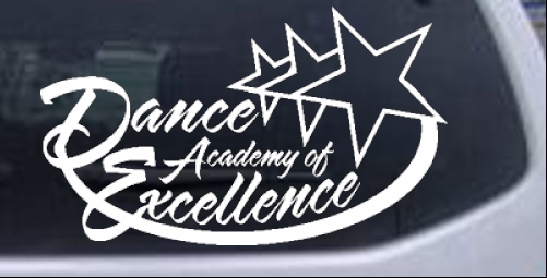 Dance Academy Of Exellance Special Orders car-window-decals-stickers