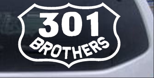 301 Brothers Bikers Social Club Special Orders car-window-decals-stickers