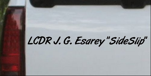 LCDR J. G. Esarey