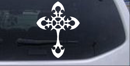 Celtic Cross Christian car-window-decals-stickers