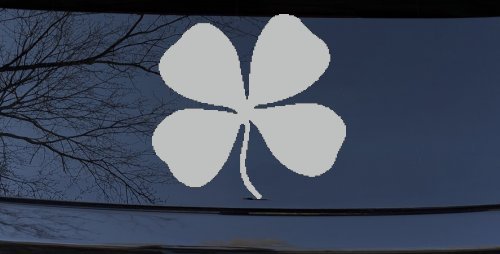 Four Leaf Clover Car or Truck Window Decal Sticker