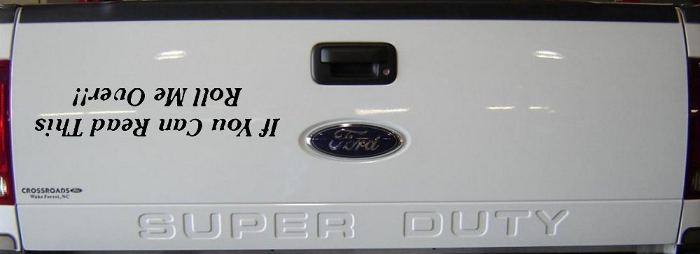 If You Can Read This Roll Me Over Off Road Car or Truck Window Decal Sticker (Black)