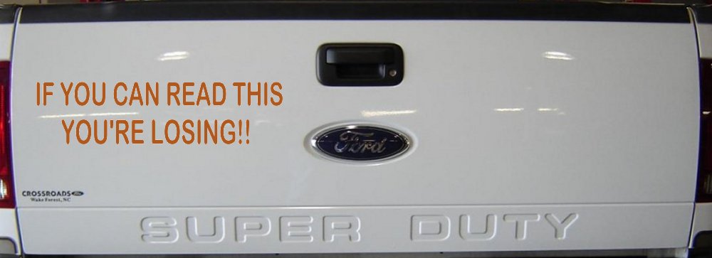 If you can read this you are losing Moto Sports Car or Truck Window Decal Sticker (Nut Brown)