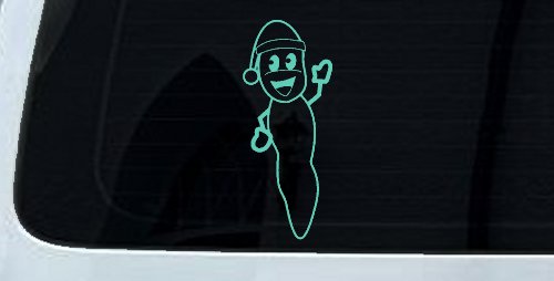 Mr. Hanky Car or Truck Window Decal Sticker (Mint)
