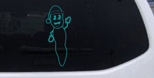 Mr. Hanky Car or Truck Window Decal Sticker