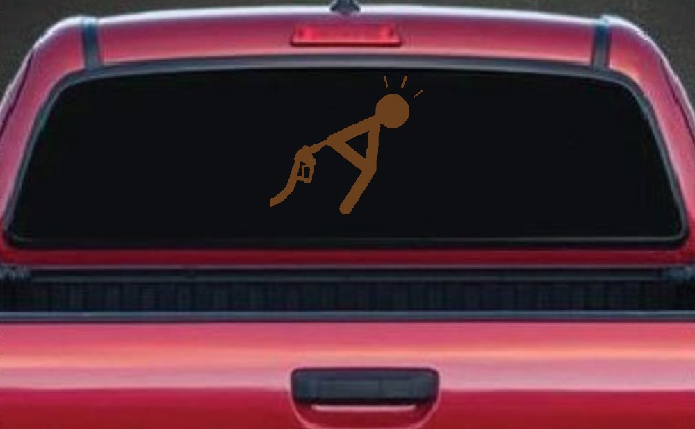 High Gas Prices Funny Car or Truck Window Decal Sticker