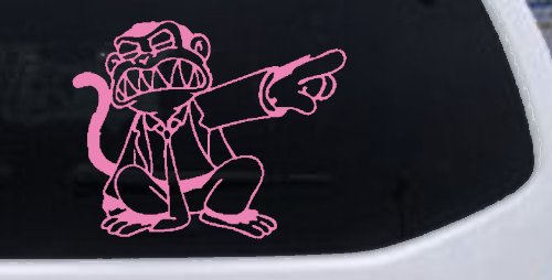 Evil Monkey Car or Truck Window Decal Sticker