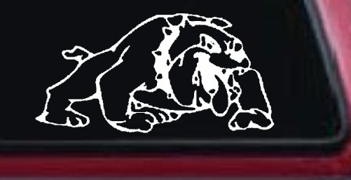 Bulldog Sports Car or Truck Window Decal Sticker