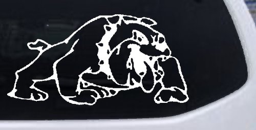 Bulldog Sports Car or Truck Window Decal Sticker